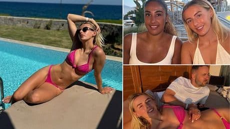 'Things are hotting up pre Euros': Lionesses star Chloe Kelly relaxes ahead of big tournament as she basks in sunshine on holiday