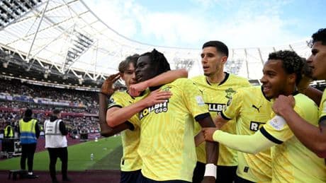 El West Ham no puede con el descendido Southampton