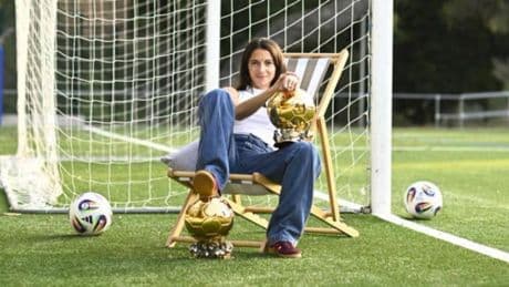 Aitana Bonmatí: "El tercer Balón de Oro es un reto que me motiva mucho"