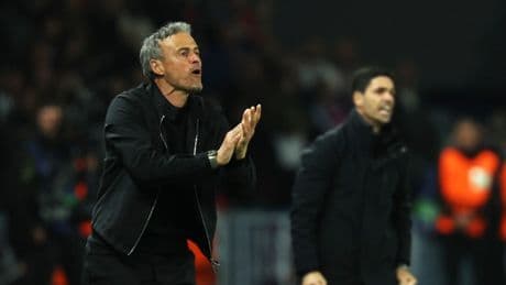 ‘I don’t agree at all’ – Luis Enrique shuts down Mikel Arteta claim after PSG dump out Arsenal