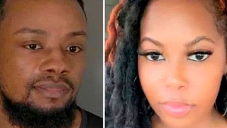 Missing Ashley Elkins' ex 'caught on video pushing trolley with arm hanging out'