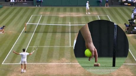 El cabreo de Alcaraz en plena final de Wimbledon con el público: el corcho de una botella cayó a la pista en pleno partido