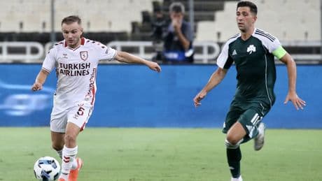 Samsunspor, Panathinaikos deplasmanında üstünlüğünü koruyamadı