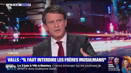Manuel Valls : "Il faut interdire les Frères musulmans" - 21/05