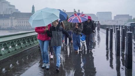 Remarkably dry start to spring set to end as rain forecast for parts of the UK in just hours & some could get thunder