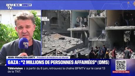 Gaza: "On est dans une situation où tout est urgent", alarme le président de Médecins du monde
