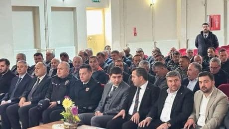 Alaçam'da muhtarlar toplantısı