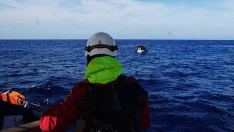 Two children dead after rubber dinghy floats adrift in Mediterranean for days
