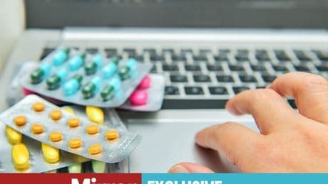 Soaring numbers of Brits hooked on painkillers fuelled by online cowboys