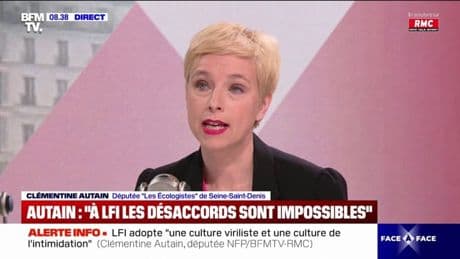 Clémentine Autain: "Je ne crois pas que, en l'état, Jean-Luc Mélenchon puisse accéder à l'Élysée"