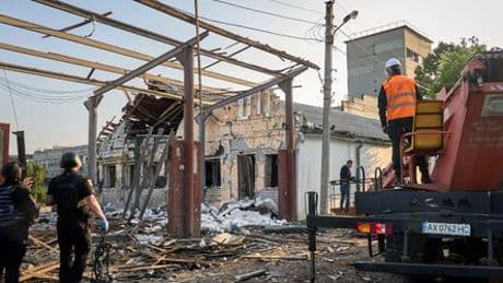 Russland attackiert Ukraine mit Drohnen und Marschflugkörpern