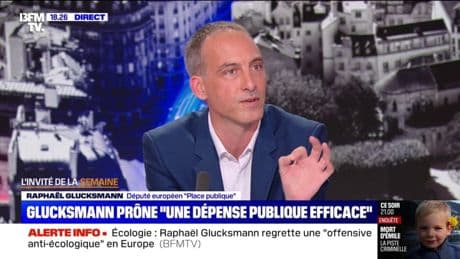 "Les retraités les plus aisés devront contribuer à la solidarité nationale": Raphaël Glucksmann souhaite "plus d'équité et de justice" dans les pistes d'économies à faire