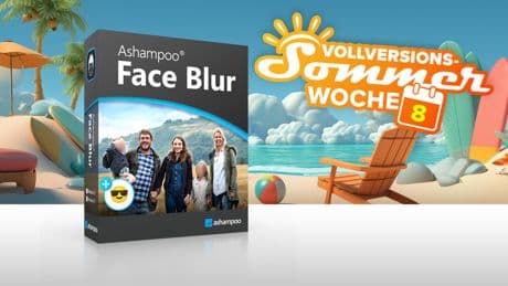 Gratis-Vollversion: Ashampoo Face Blur macht Gesichter auf Fotos unkenntlich