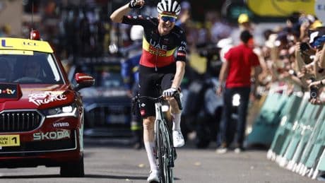 Herbeleef hier hoe Tim Wellens op geweldige wijze naar eerste winst in Tour de France soleerde