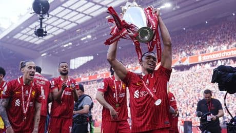Trent Alexander-Arnold says lifting trophy was best part of Liverpool of career
