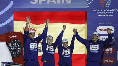 Una España aún demasiado tierna en la natación en línea