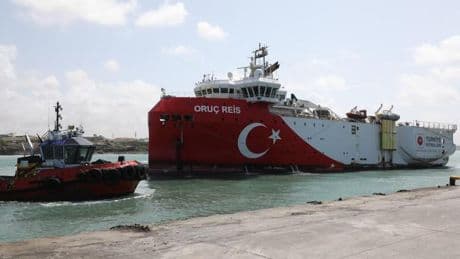 Oruç Reis Somali görevini tamamladı, Türkiye yolunda