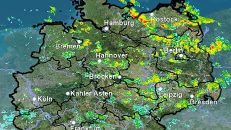 Wetter-Vorhersage: Sturmlage weitet sich aus – DWD warnt vor Gewitterzellen