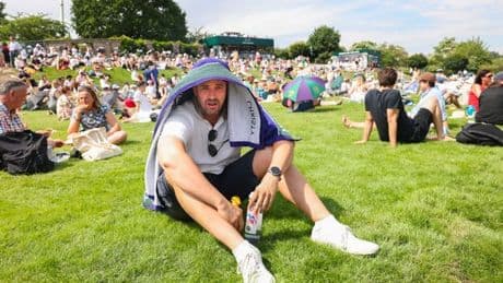 'I've covered Wimbledon for 10 years but I've never experienced anything like this'