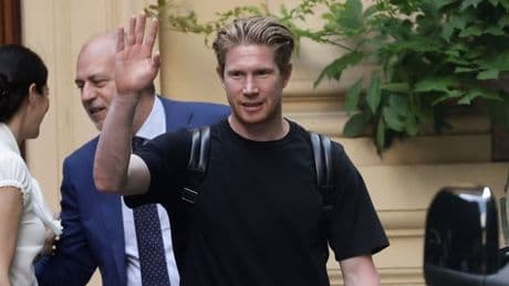 Kevin De Bruyne's three-word message after joining Napoli from Man City