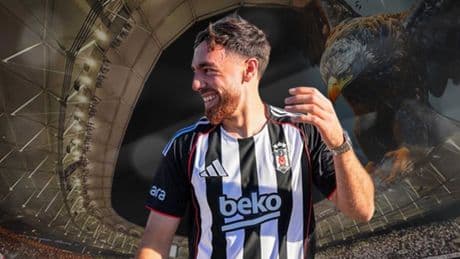 Beşiktaş'ta Orkun Kökçü için imza töreni düzenlendi