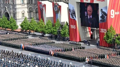 Putin apela a la victoria soviética hace 80 años para continuar su invasión de Ucrania