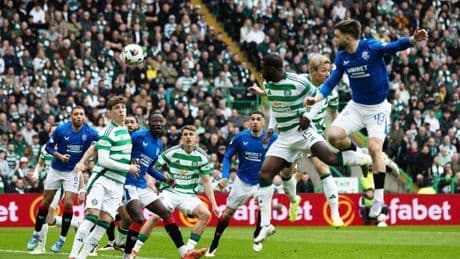 Celtic losing to Rangers means I wouldn't sleep all summer and three in a row would take away from the title