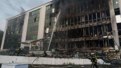 Russia launches biggest aerial attack since the start of war, Ukraine says