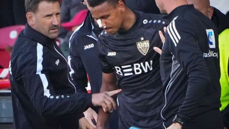 Fußball-Bundesliga: VfB bestätigt: Nasenbruch bei Verteidiger Jaquez