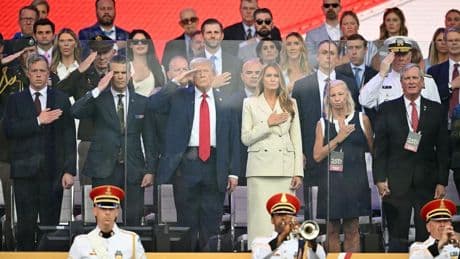 Trump’s Military Parade Begins—Amid Nationwide ‘No Kings’ Protests