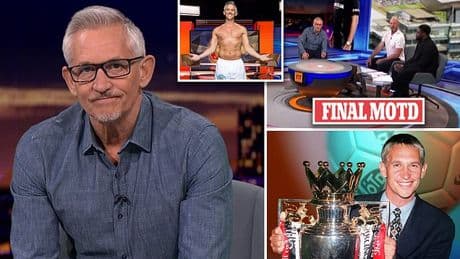 Gary Lineker's final BBC appearance: Match of the Day opens with emotional tribute as £1.4million star says 'it wasn't meant to end this way' as he says goodbye following axing