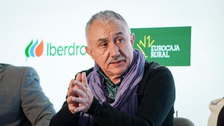 Pepe Álvarez (UGT) llama a "salir a la calle" contra la "internacional del odio" en el Primero de Mayo