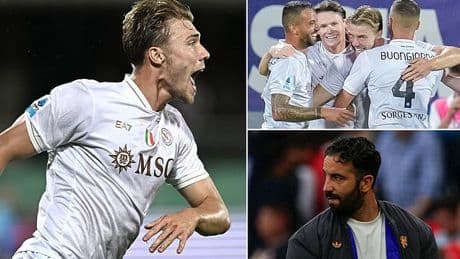Rasmus Hojlund scores just 14 minutes into Napoli debut as £72m Man United flop makes instant impact after Old Trafford struggles
