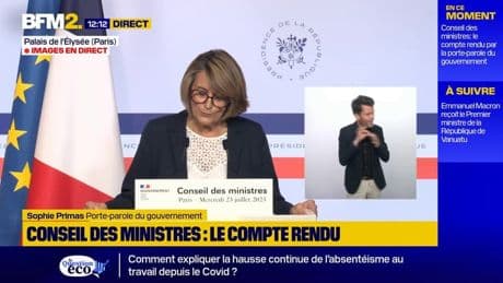 "Lintérêt général du pays comme seule boussole": Emmanuel Macron a "appelé à une solidarité gouvernementale" sur le budget