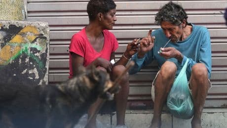 AP PHOTOS: Sao Paulo police clear the Crackland area as residents scatter and denounce abuse