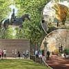 Jewel in the nation's crown: Architect who rowed with King over planning has now been chosen to build Queen Elizabeth's memorial bridge, inspired by her famous tiara