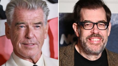 Pierce Brosnan says Richard Osman was ‘too scared’ to visit Thursday Murder Club set