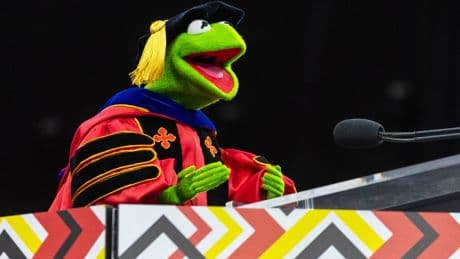 Kermit the Frog issues heartwarming advice for college graduates