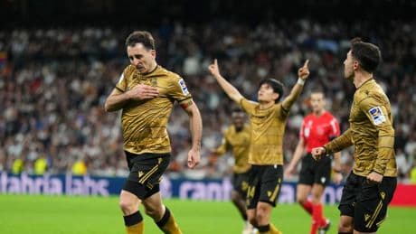 La Real y Oyarzabal completarán en Madrid sus récords de partidos