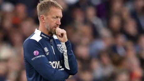 Graham Potter 'understands' anger from West Ham supporters but reveals positives from Tottenham defeat
