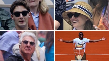 Natalie Portman, Dustin Hoffman, George Russell... así ha sido el &#039;desfile&#039; de celebridades en la final de Roland Garros
