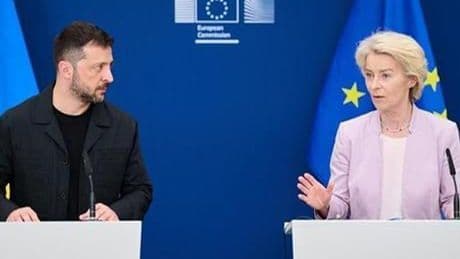 AB Komisyonu Başkanı von der Leyen, Trump ve Zelenskiy'le Rusya'nın Kiev'e saldırısını görüştü!