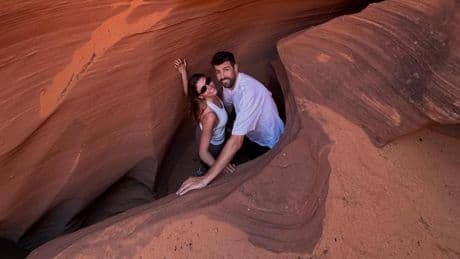 Piqué y Clara Chía comparten unas románticas fotografías de su escapada a Arizona