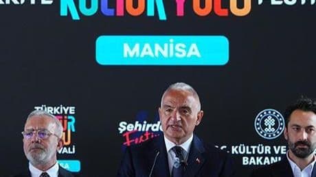 Bakan Mehmet Nuri Ersoy Türkiye Kültür Yolu Festivali'nin açılışına katıldı