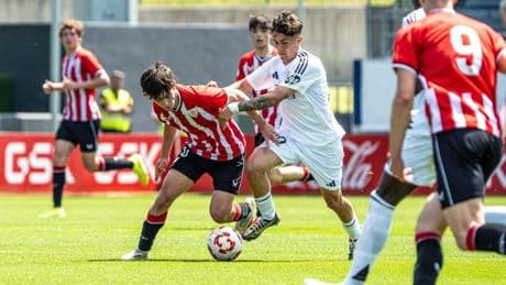 El Real Madrid deja fuera de la 'Final Four' juvenil al Athletic