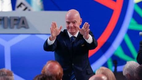 Gianni Infantino in Asuncion: Der Protest der Europäer wird den Fifa-Boss nicht jucken