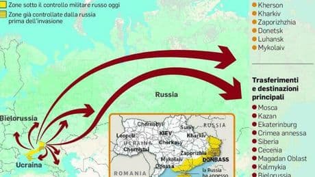 Mamma ucraina alla ricerca dei figli rapiti: il viaggio in Russia per raggiungere i suoi due piccoli in un campo di rieducazione