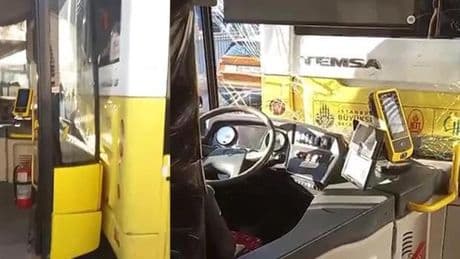 Üsküdar'da İETT otobüsleri çarpıştı