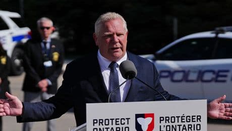 Doug Ford, Tim Houston defend decision to not help federal Tories during election