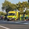 Motorrijder valt op klaverblad E17: zwaargewond naar ziekenhuis